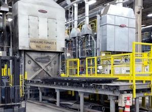Used AFC HOLCROFT ROLLER HEARTH ANNEALING FURNACE