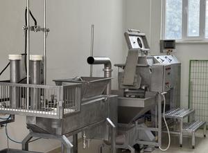 Byztech makina Kuru haşlama Food processing line