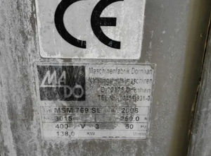 Mado MSM 769 SL Bowl Cutter