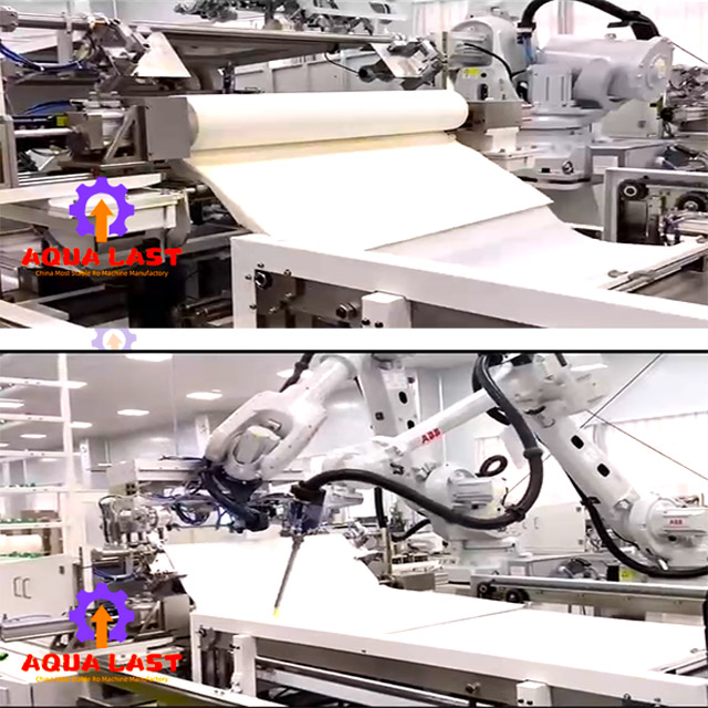Industrial ro membrane fully automatic making machine 8040 case 